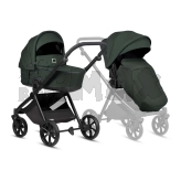 Коляска 2 в 1 TUTIS Mio 3 Plus ESSENTIAL Pacific Green/Темно-зеленый