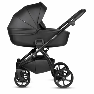 Коляска 2 в 1 TUTIS Uno5+ Leather Jet Black/Черный - Фото 4