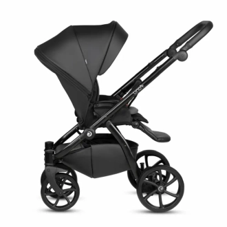 Коляска 2 в 1 TUTIS Uno5+ Leather Jet Black/Черный - Фото 5