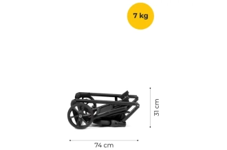 Коляска 2 в 1 TUTIS Uno6 plus Essential Tiramissu/Коричневый - Фото 4