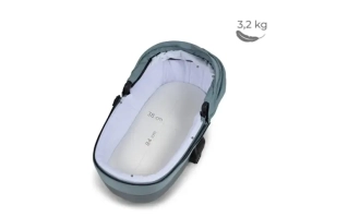 Коляска 2 в 1 TUTIS VIVA5+ TEDDY Creamy/Молочный - Фото 7
