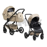 Коляска 2 в 1 TUTIS VIVA5+ TEDDY Creamy/Молочный