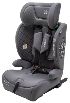 Автокресло 15–36 кг Bair Slider BS-03 i-Size  ISOFIX Grey/Серый - Фото 5