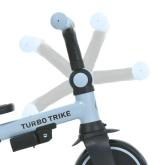 Велосипед трехколесный TURBOTRIKE MT 1036 Black/Черный - Фото 1
