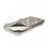 Матрас детский Flitex Len Coconut Hollow Лен, Кокос, Пенополиуретан 120×60×10 см