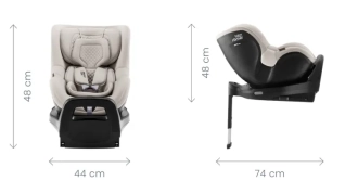 Автокресло 61–105 см Britax Römer DUALFIX 5Z 2025 LUX Warm Caramel/Бежевый - Фото 5