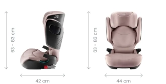 Автокрісло 100–150 см Britax Römer KIDFIX PRO M 2025 Classic Space Black/Чорний - Фото 1