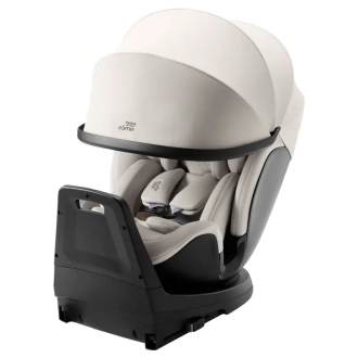 Автокресло 40–125 см Britax Römer SWIVEL-GROW Max Air Soft Taupe/Бежевый - Фото 9