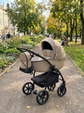Коляска 2 в 1 Victoria Gold Optima Бежевий