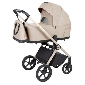 Коляска 2 в 1 Carrello Ultra F CRL-6557 Polar Biege /1/ Бежевый - Фото 1