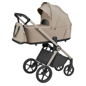 Коляска 2 в 1 Carrello Ultra F CRL-6557 Vintage Beige /1/ Бежевый - Фото 1