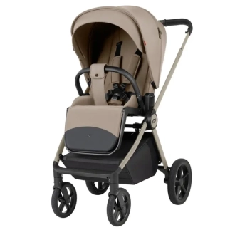 Коляска 2 в 1 Carrello Ultra F CRL-6557 Vintage Beige /1/ Бежевый - Фото 2