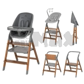Стільчик для годування Carrello Ergo CRL-16701 Night Grey /1/ Сірий