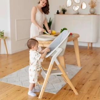 Стільчик для годування Carrello Ergo CRL-16701 Nordic Grey /1/ Сірий - Фото 2