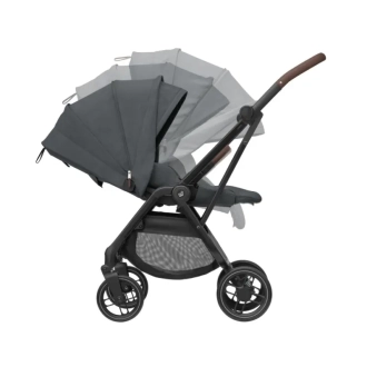 Коляска прогулочная MAXI-COSI Leona2 Luxe Twillic Graphite/Графитовый - Фото 6