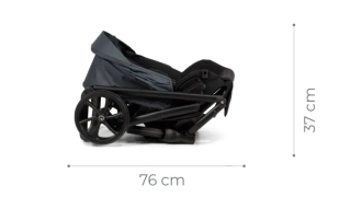 Коляска 2 в 1 TUTIS Leo3 Plus Black/Черный - Фото 2