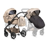 Коляска 2 в 1 TUTIS VIVA 6 Plus Teddy Creamy/Бежевий