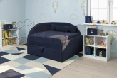 Кровать кресло подростковое Viorina DEKO Rio 170×80 см Синий