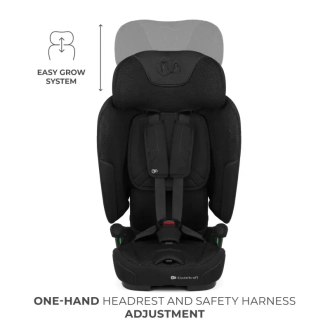 Автокрісло 76–150 см Kinderkraft Fix2Go i-Size Black/Чорний - Фото 1