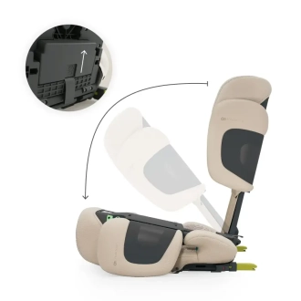 Автокрісло 100–150 см Kinderkraft Xpand 2 PRO i-Size Beige/Бежевий - Фото 4