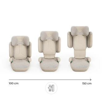 Автокрісло 100–150 см Kinderkraft Xpand 2 PRO i-Size Beige/Бежевий - Фото 6