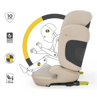 Автокрісло 100–150 см Kinderkraft Xpand 2 PRO i-Size Beige/Бежевий - Фото 8