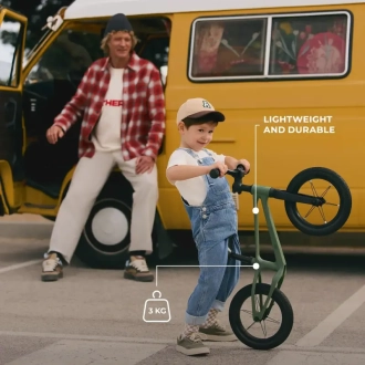 Беговел Kinderkraft Eter Lime/Лимонный - Фото 5