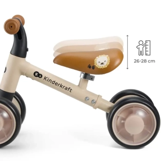 Біговел каталка Kinderkraft Cutie Flash Beige/Бежевий - Фото 5