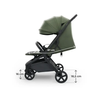 Коляска прогулочная Kinderkraft Nubi 3 Mystic Green/Зеленый - Фото 1