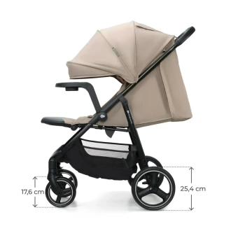 Коляска прогулочная Kinderkraft Trig 3 Tray Beige/Бежевый - Фото 2