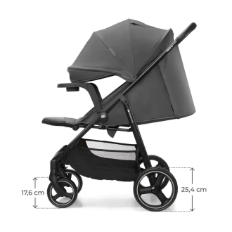 Коляска прогулочная Kinderkraft Trig 3 Tray Grey/Серый - Фото 5