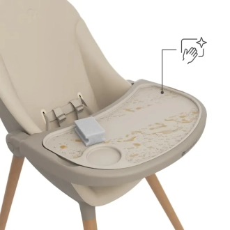 Стульчик для кормления 2 в 1 Kinderkraft Fini Up Beige/Бежевый - Фото 3