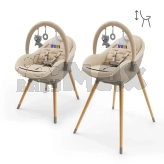 Стульчик для кормления 2 в 1 Kinderkraft Fini Up Beige/Бежевый