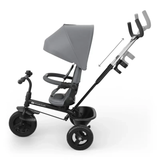 Велосипед триколісний Kinderkraft Aston 2 Plus Grey/Сірий - Фото 4