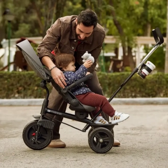 Велосипед триколісний Kinderkraft Aston 2 Plus Grey/Сірий - Фото 7
