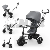 Велосипед триколісний Kinderkraft Aston 2 Plus Grey/Сірий