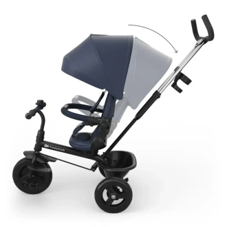 Велосипед триколісний Kinderkraft Aston 2 Plus Navy/Синій - Фото 3