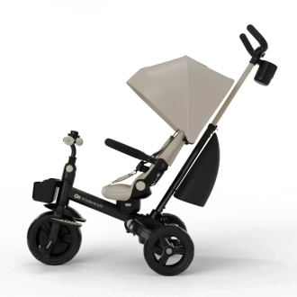 Велосипед триколісний Kinderkraft Aveo 2 Plus Beige/Бежевий - Фото 5