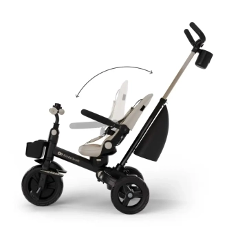Велосипед триколісний Kinderkraft Aveo 2 Plus Beige/Бежевий - Фото 8
