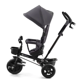 Велосипед триколісний Kinderkraft Aveo Malachite Gray/Сірий - Фото 1