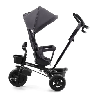 Велосипед триколісний Kinderkraft Aveo Malachite Gray/Сірий - Фото 3
