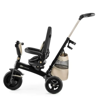 Велосипед трехколесный Kinderkraft Easytwist Beige/Бежевый - Фото 4