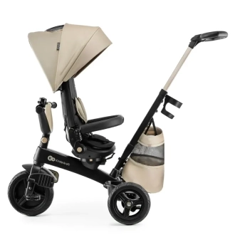 Велосипед трехколесный Kinderkraft Easytwist Beige/Бежевый - Фото 6