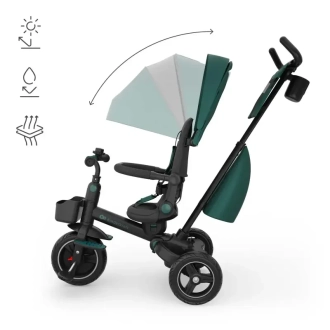 Велосипед триколісний Kinderkraft Spinstep 2 Plus Green/Зелений - Фото 7
