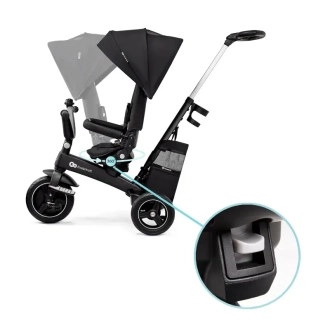 Велосипед трехколесный Kinderkraft Easytwist Black/Черный - Фото 6