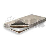 Матрац дитячий Flitex Comfort Coconut Кокос, Пінополіуретан, Кокос 125×65×8 см