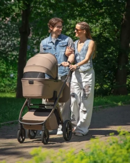 Коляска 2 в 1 Carrello Vector F CRL-6700 Zephyr Beige /1/ Бежевый - Фото 2