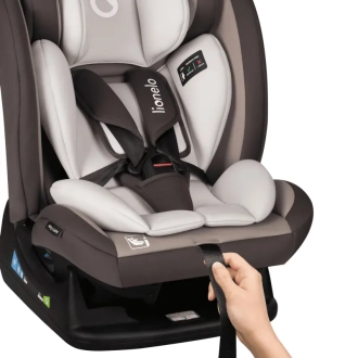 Автокрісло 40–150 см Lionelo Aart i-Size Beige Latte/Бежево-коричневий - Фото 4