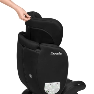 Автокресло 40–150 см Lionelo Bastiaan i-Size Black Carbon/Черный - Фото 8
