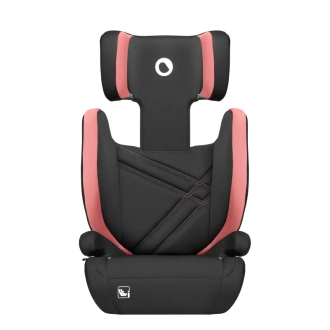 Автокресло 100–150 см Lionelo Hugo i-Size Pink Baby/Черно-розовый - Фото 3